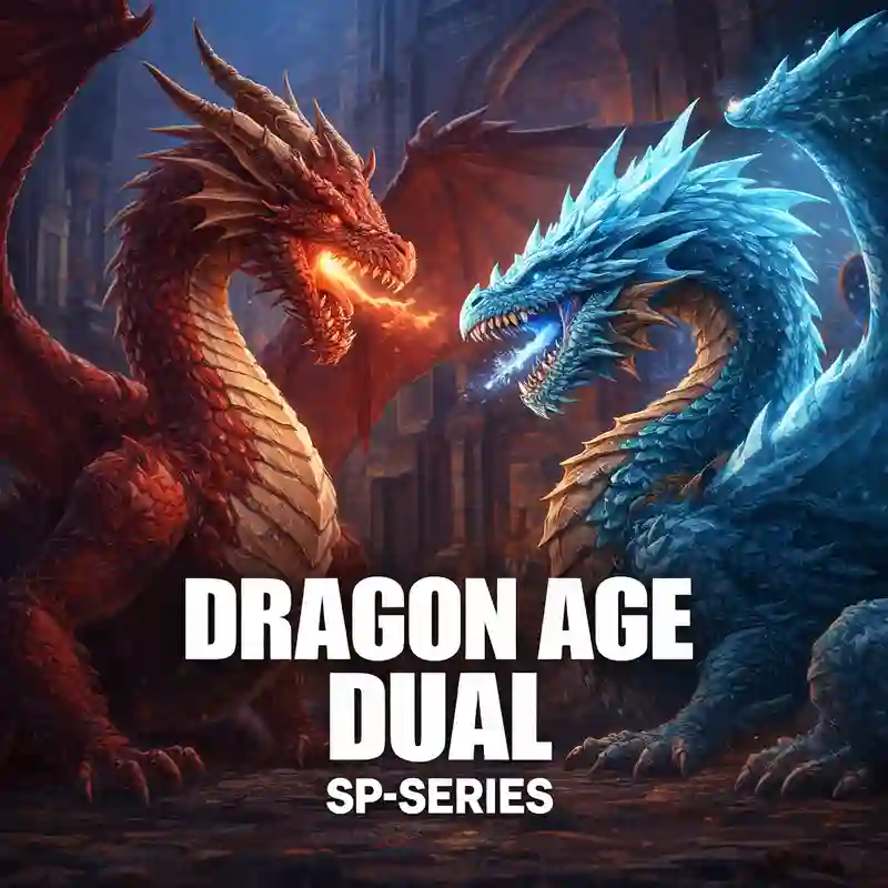 Dual Dragon Age Slot Game - score 808